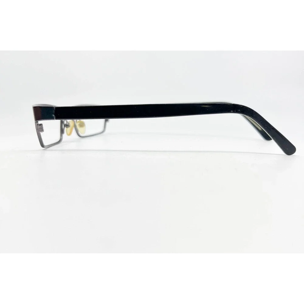 Ogi Eyeglass Frames Mens Gunmetal Rectangular 52-17-135 Made In Italy 52mm